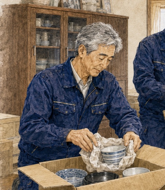 遺品整理人の仕事